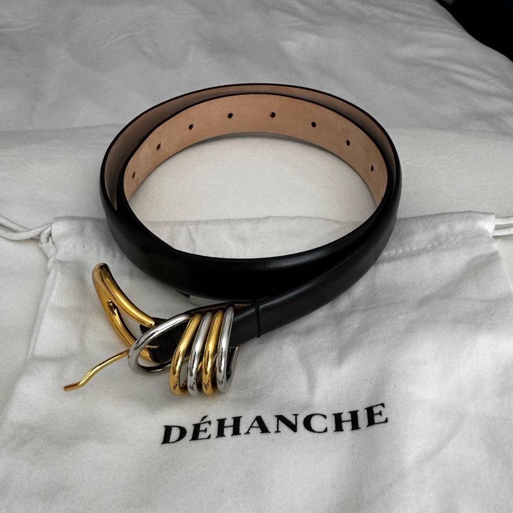 Black and Gold Women's Belt